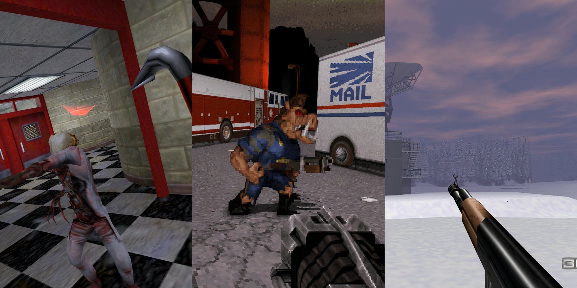 9 Most Influential FPS Games From The 90s half life, duke nukem, goldeneye