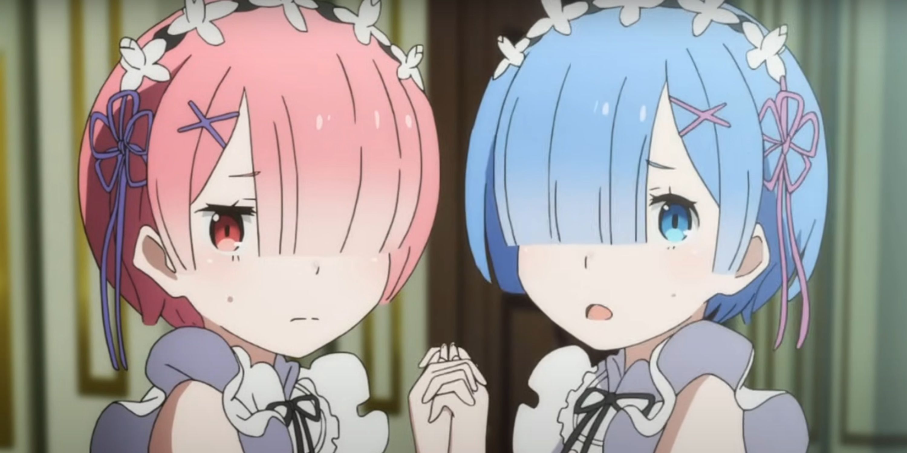 Ram and Rem in Re:Zero.