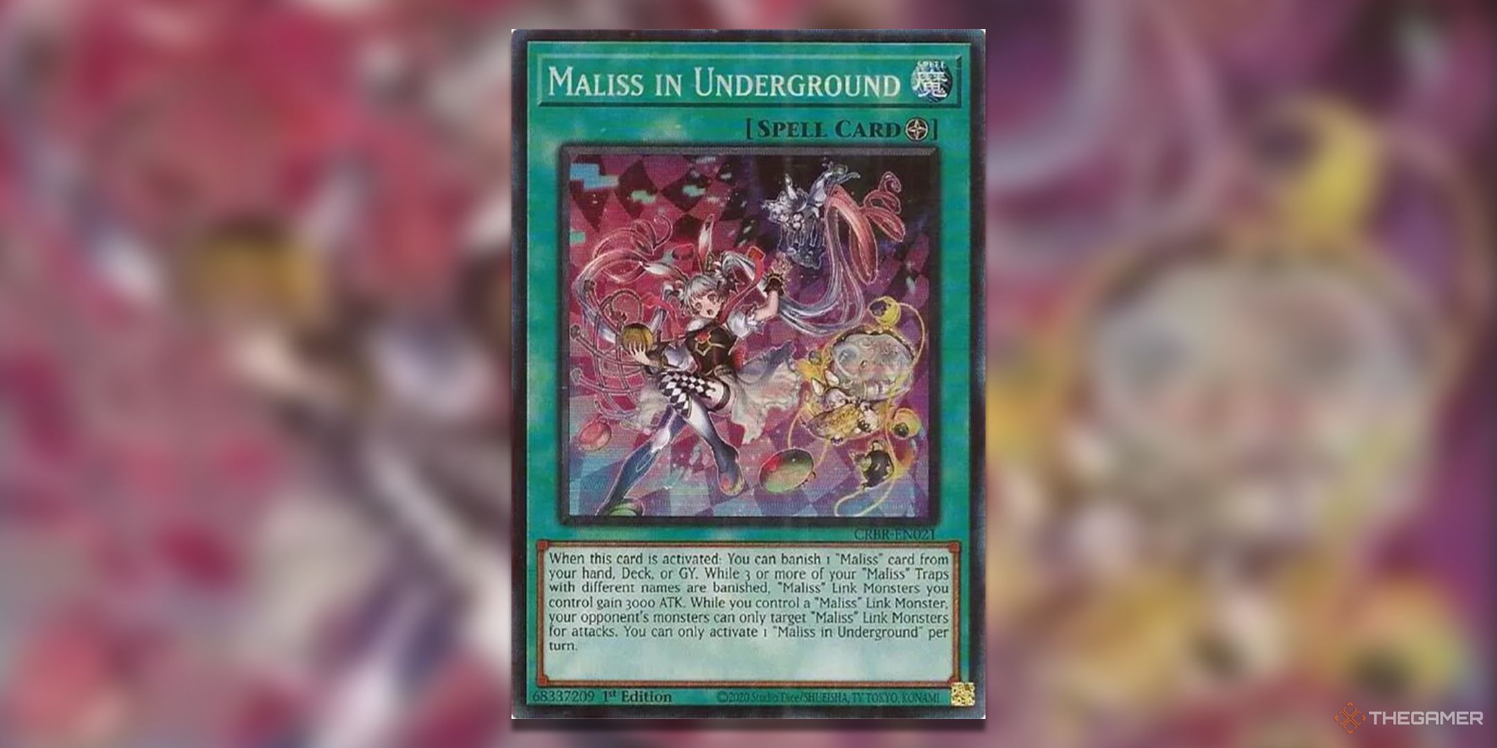 Maliss in Underground Collectors rare Yu-Gi-Oh! TCG Card Art.