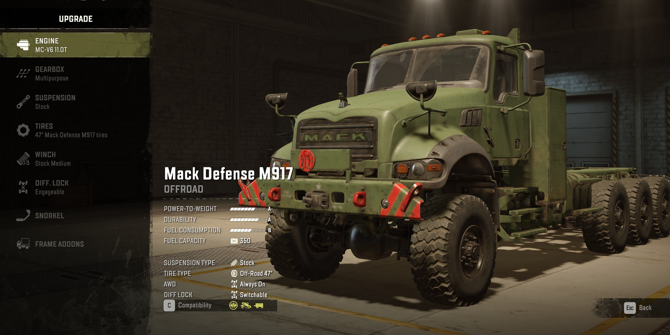 Mack Defense M917