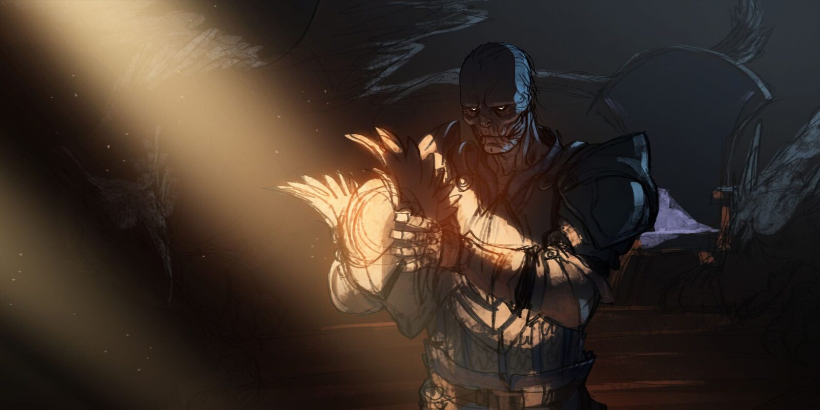 The Veilguard Concept Art Reveals Origins' Protagonist