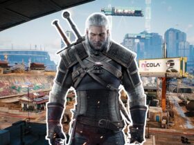 The Witcher 3 originally featured a scene where Geralt visited Cyberpunk 2077's Night City