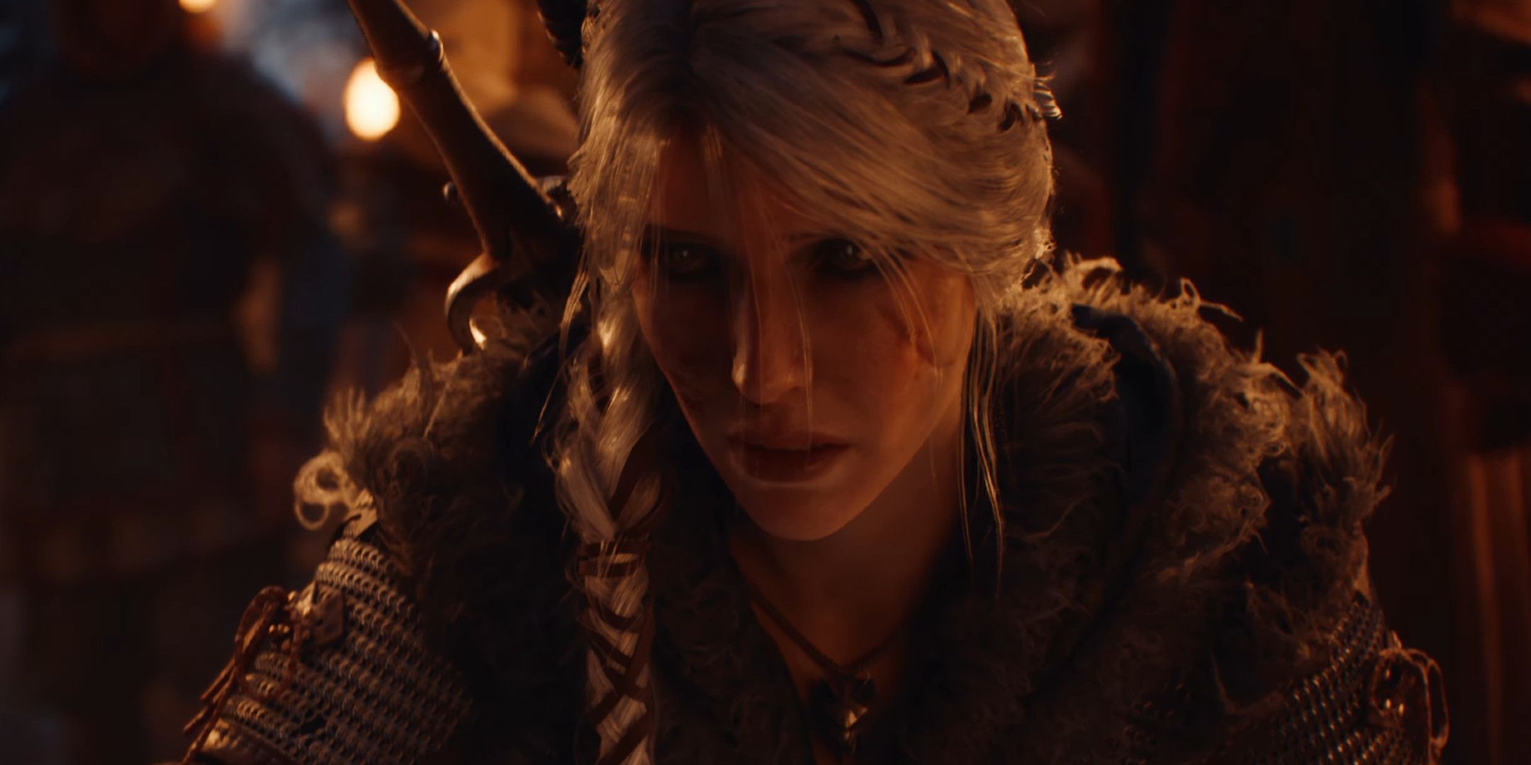 A close up of Ciri in The Witcher 4