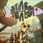 The cat-themed narrative-driven platformer "Stars in the Trash" is now available for PC via Steam