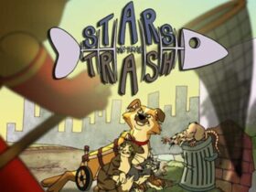 The cat-themed narrative-driven platformer "Stars in the Trash" is now available for PC via Steam