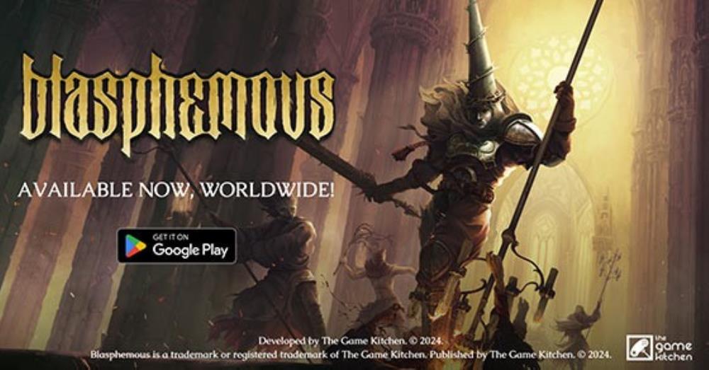 The hackn slash action-platformer "Blasphemous" is now available for Android devices worldwide