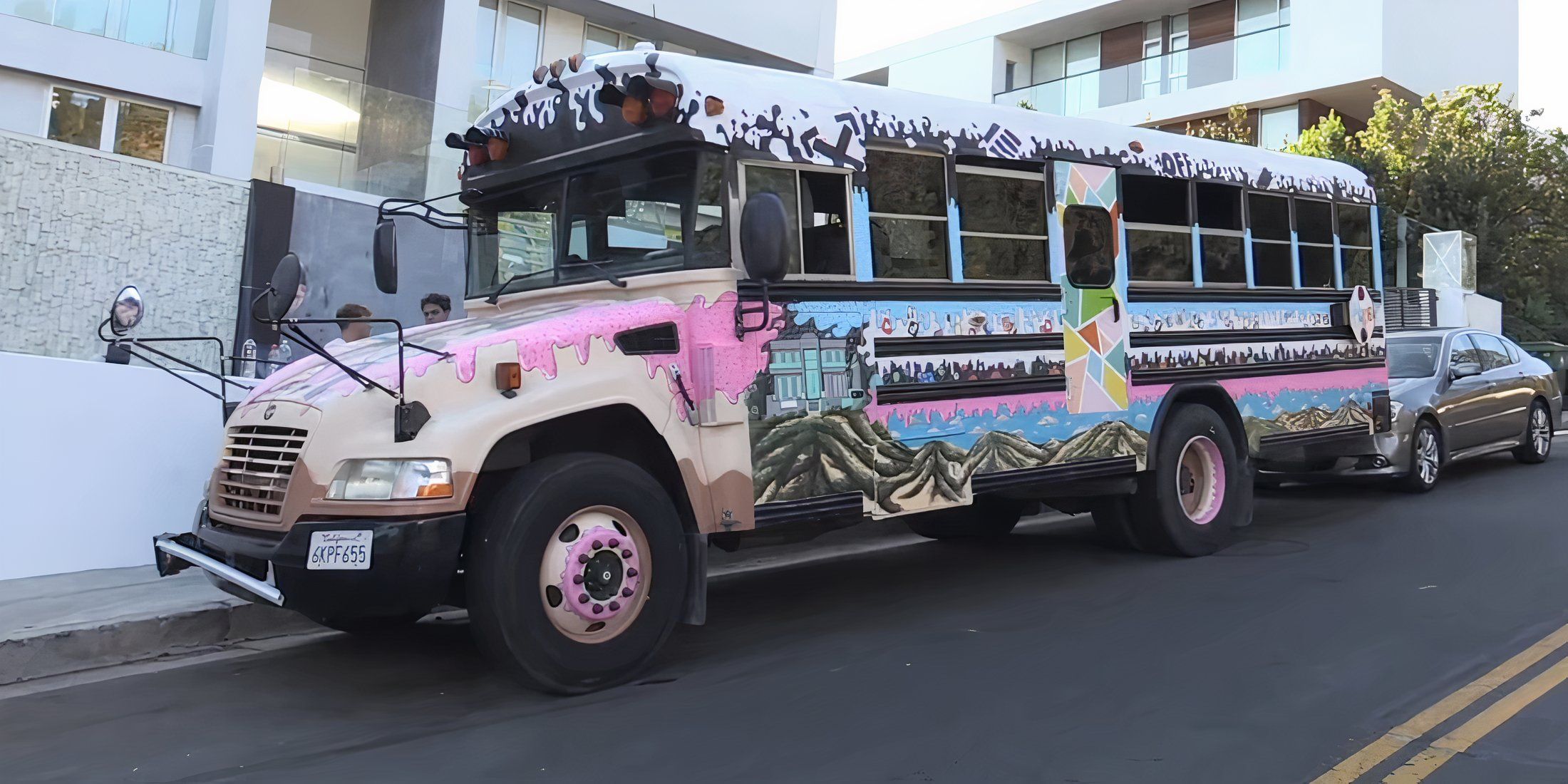 TikTok Hype House Bus