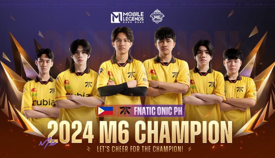 Fnatic ONIC PH is the champion of MLBB M6 World Championship