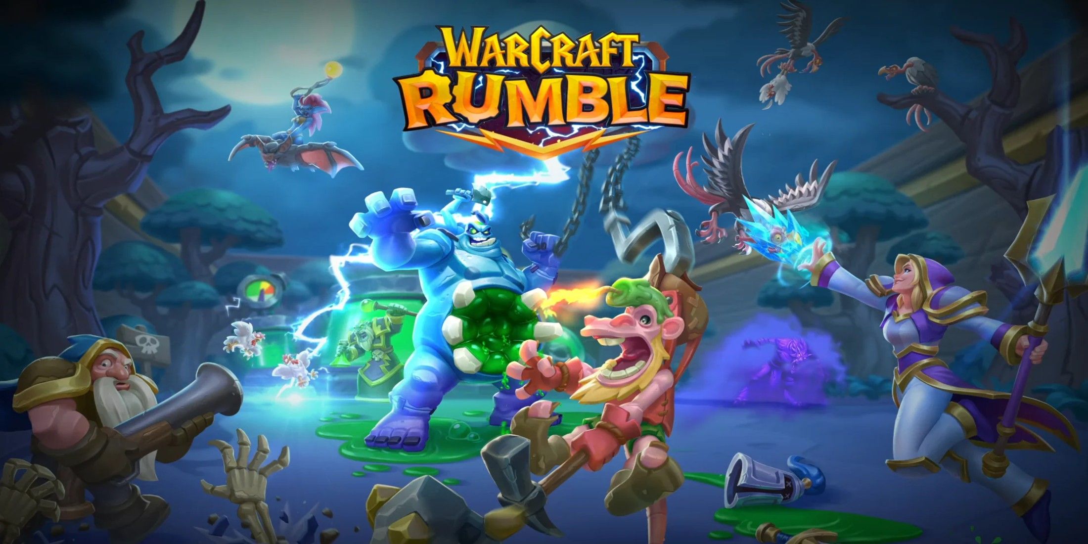 Warcraft Rumble Night Art