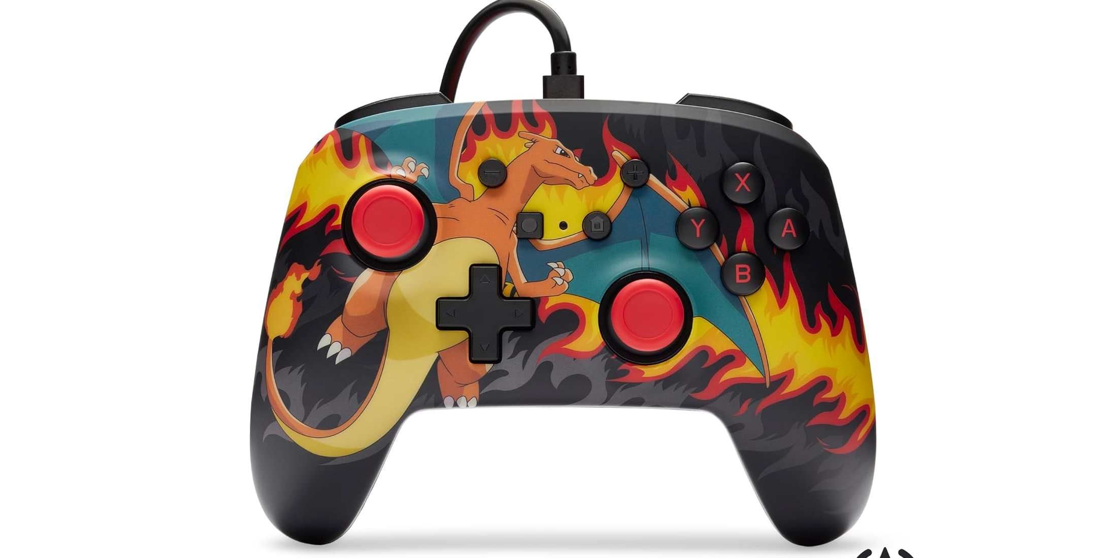 PowerA Charizard Firestorm Enhanced Wired Controller for Nintendo Switch