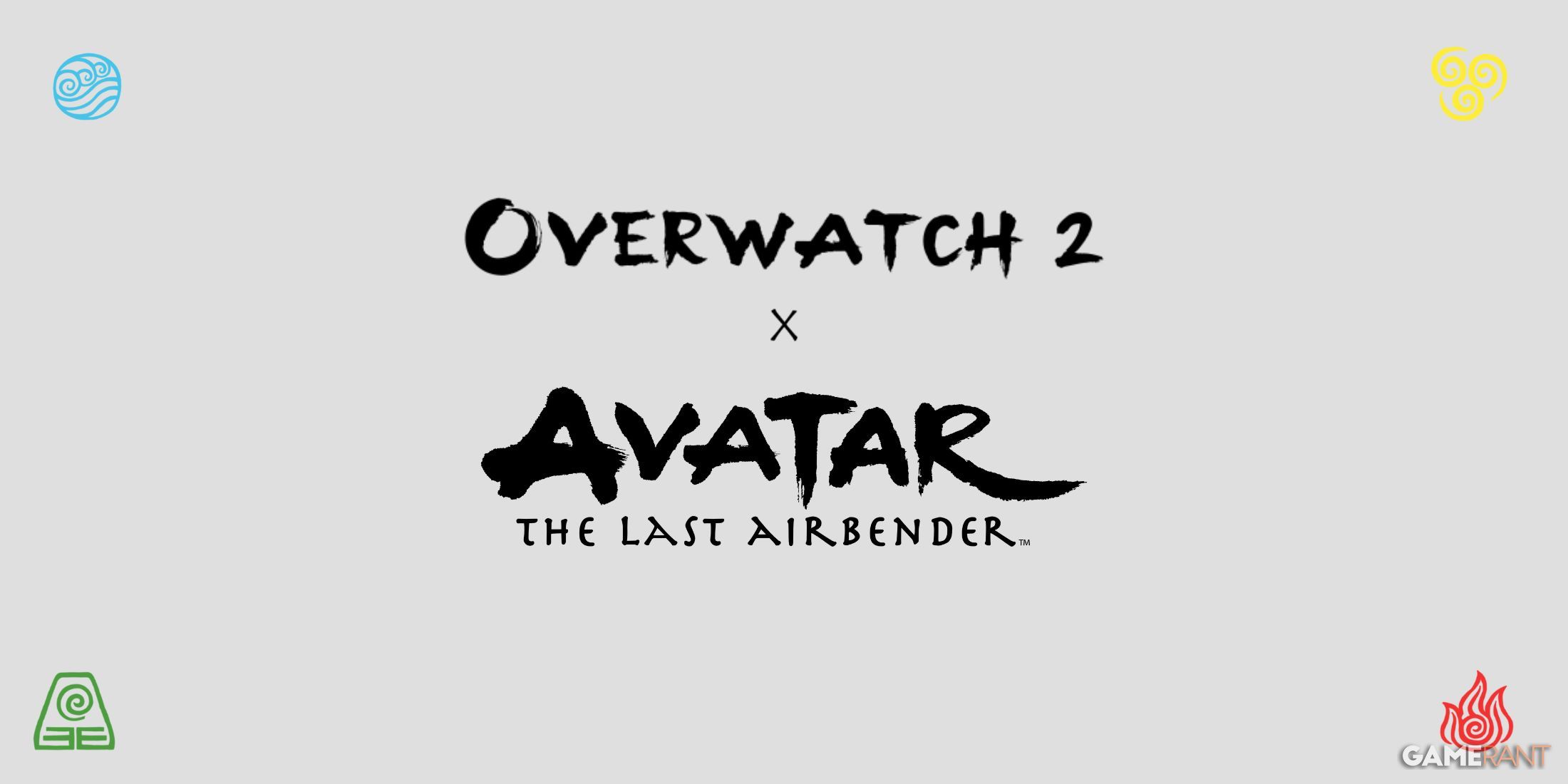 Overwatch 2 x Avatar The Last Airbender GameRant Visual