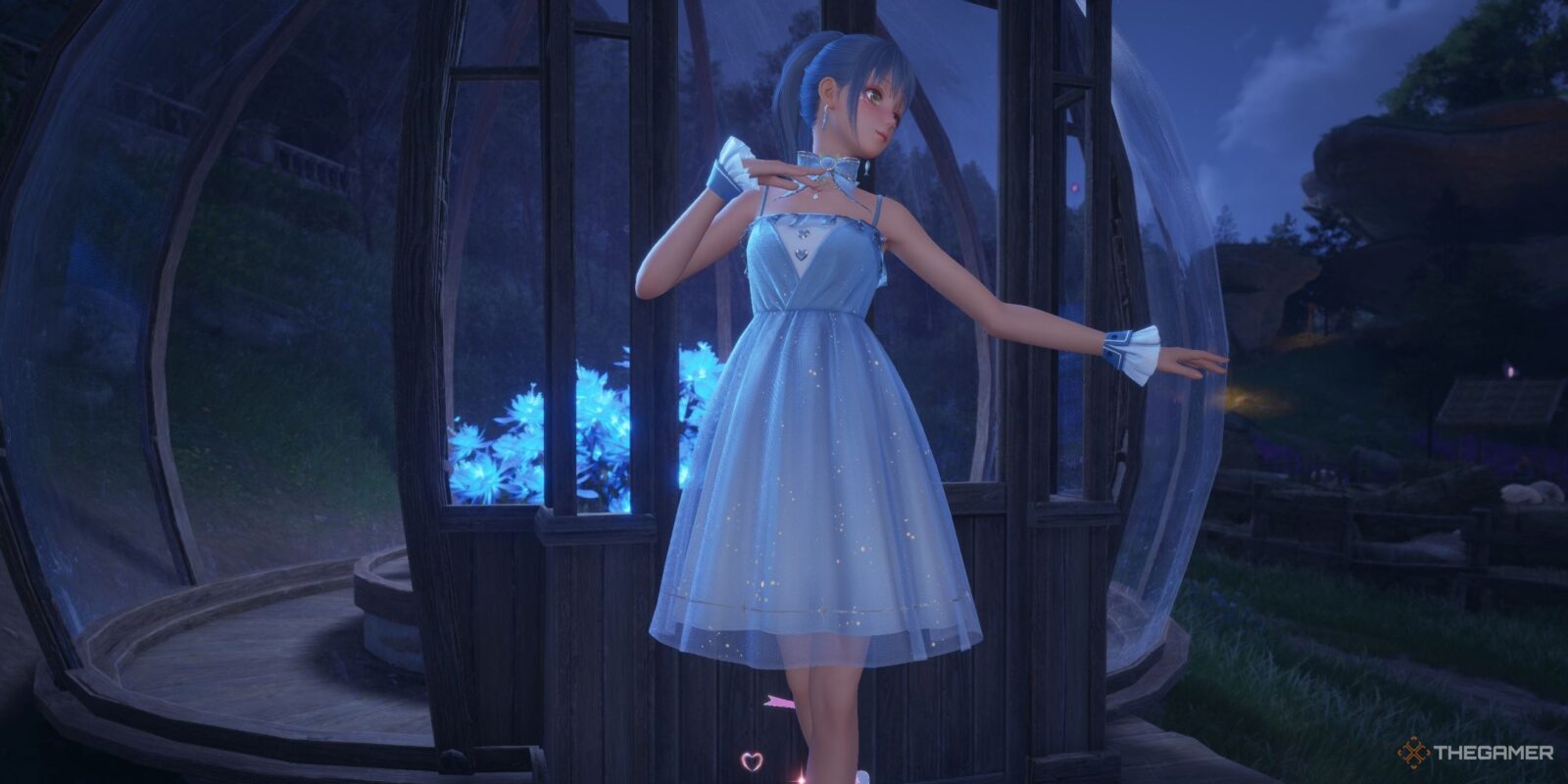 Where To Find The Starry Vigil Dress Sketch In Infinity Nikki