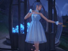 Where To Find The Starry Vigil Dress Sketch In Infinity Nikki