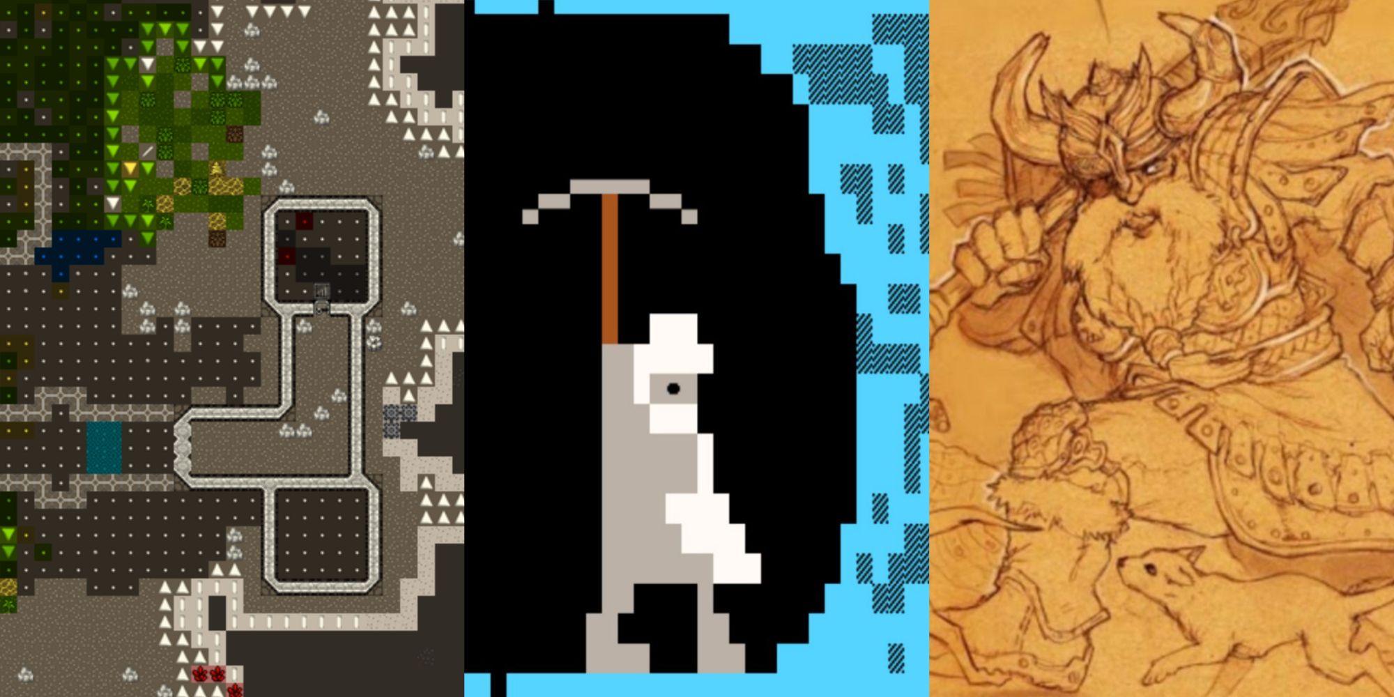 Dwarf Fortress Best Mods Split Image