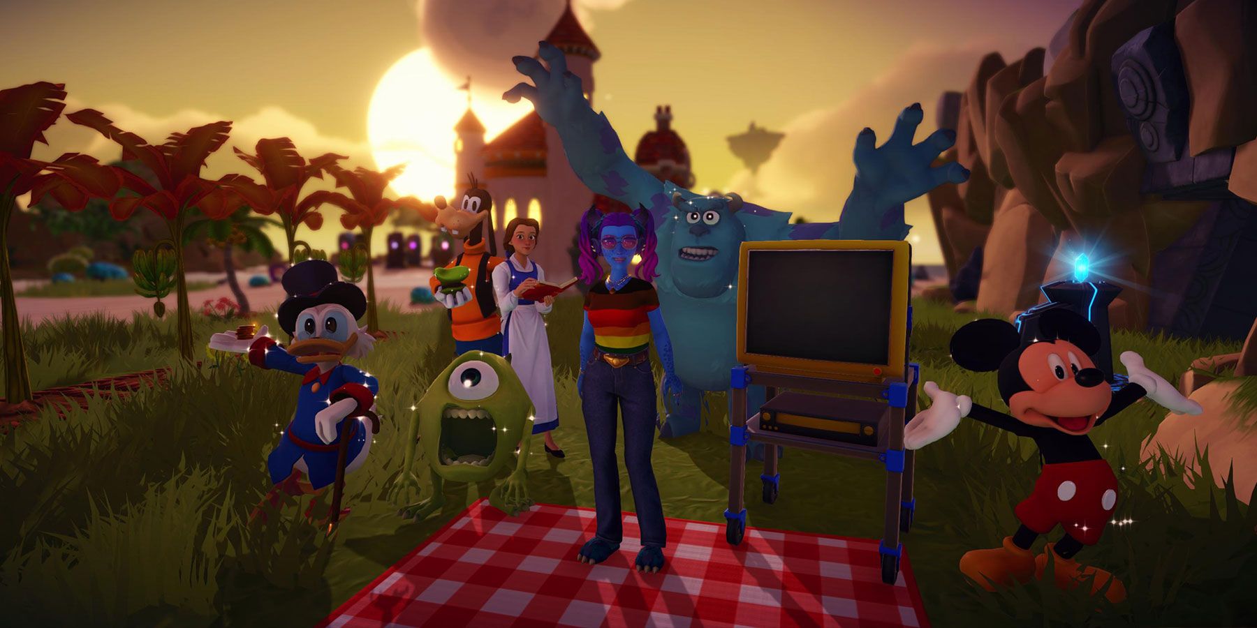 Monster Movie Night in Disney Dreamlight Valley