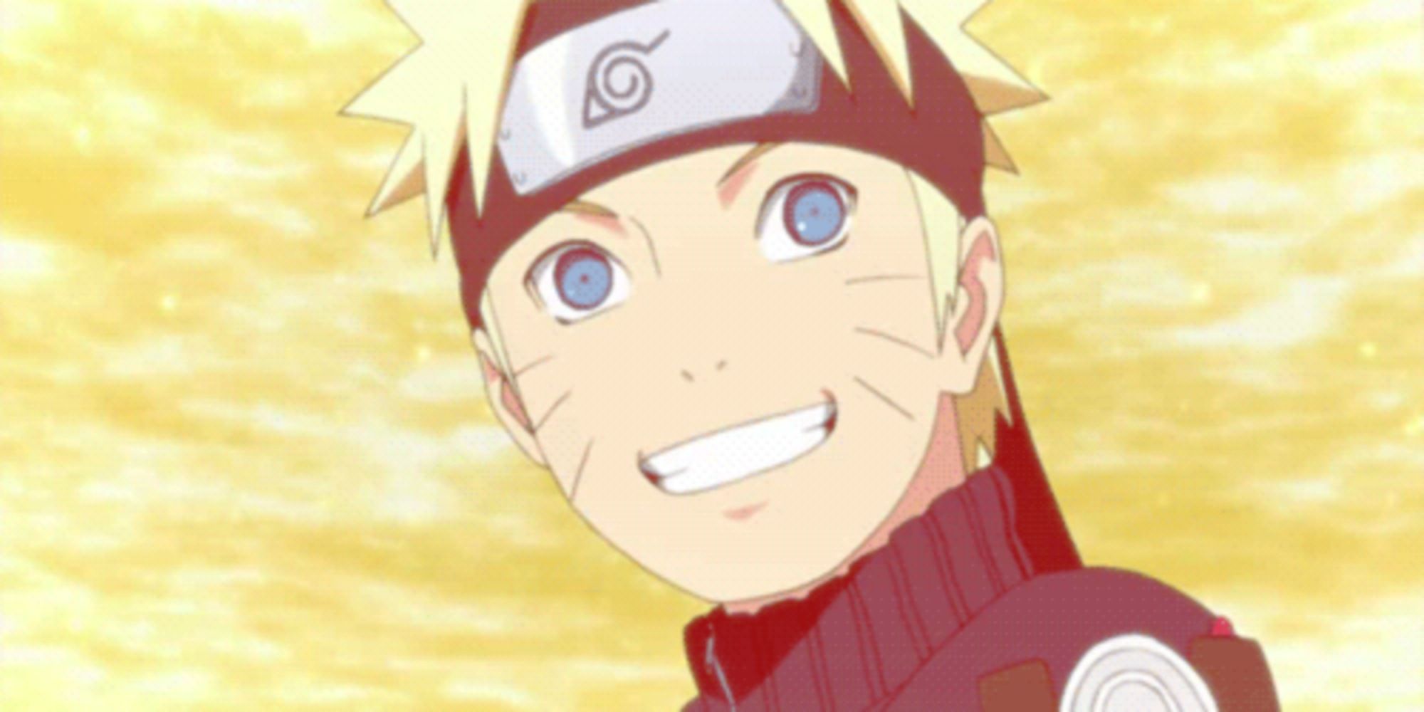 Naruto Uzumaki smiling