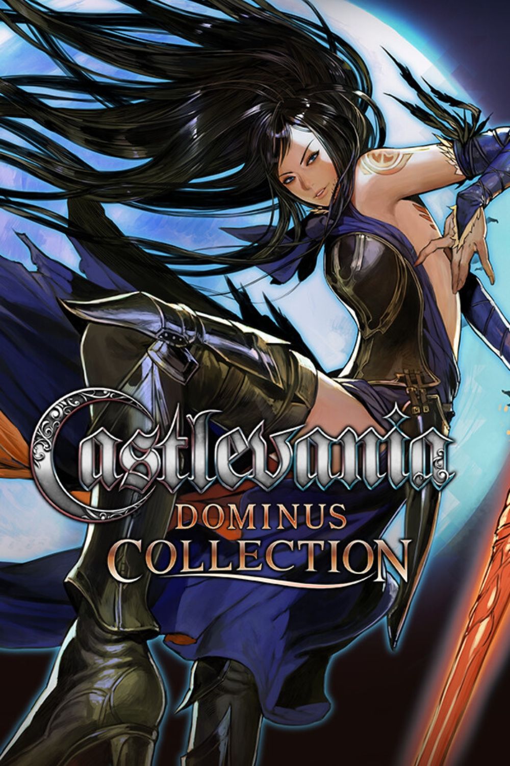 Castlevania Dominus Collection video game cover art tag