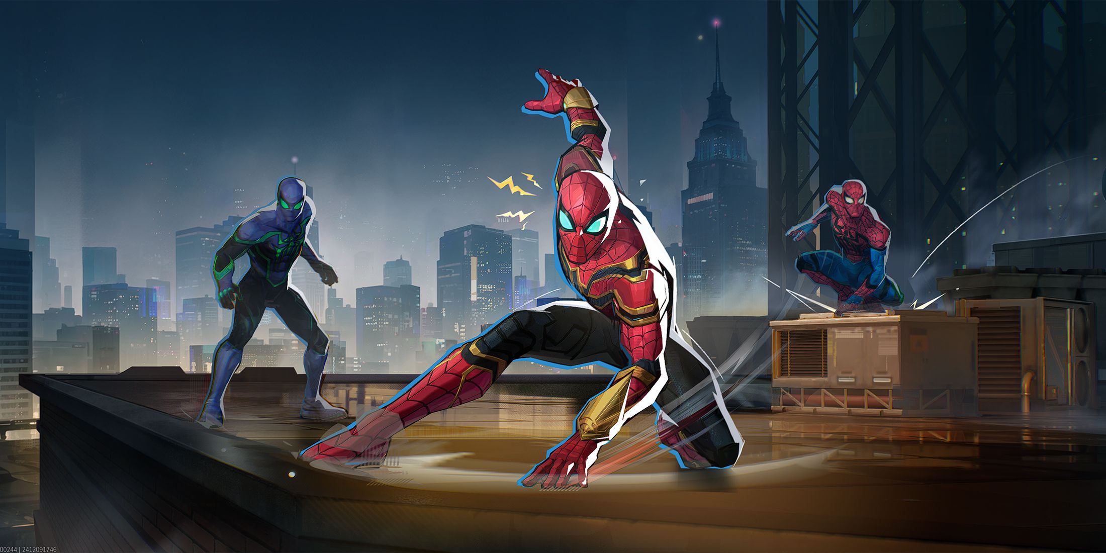 Spider-Man cosmetics from Marvel Rivals