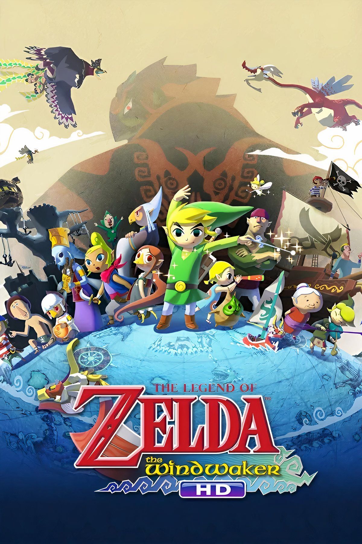 The Legend of Zelda: Wind Waker HD Tag Page Cover Art