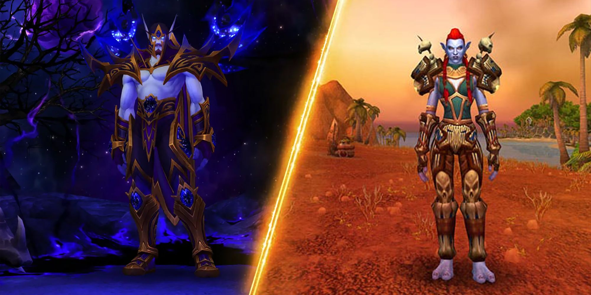 World of Warcraft Mages dark elf race