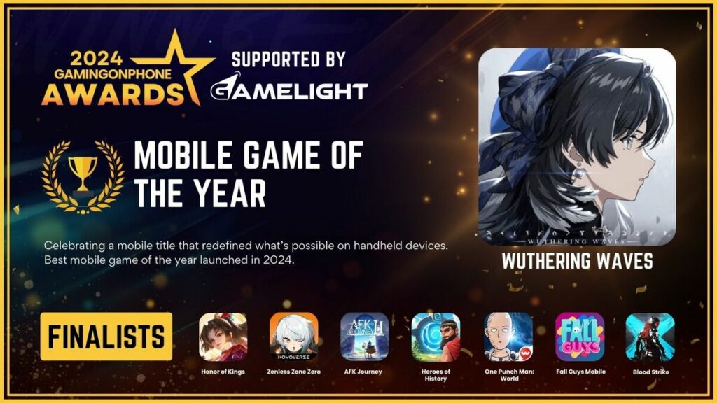 GamingonPhone Awards 2024 Mobile Game of the Year