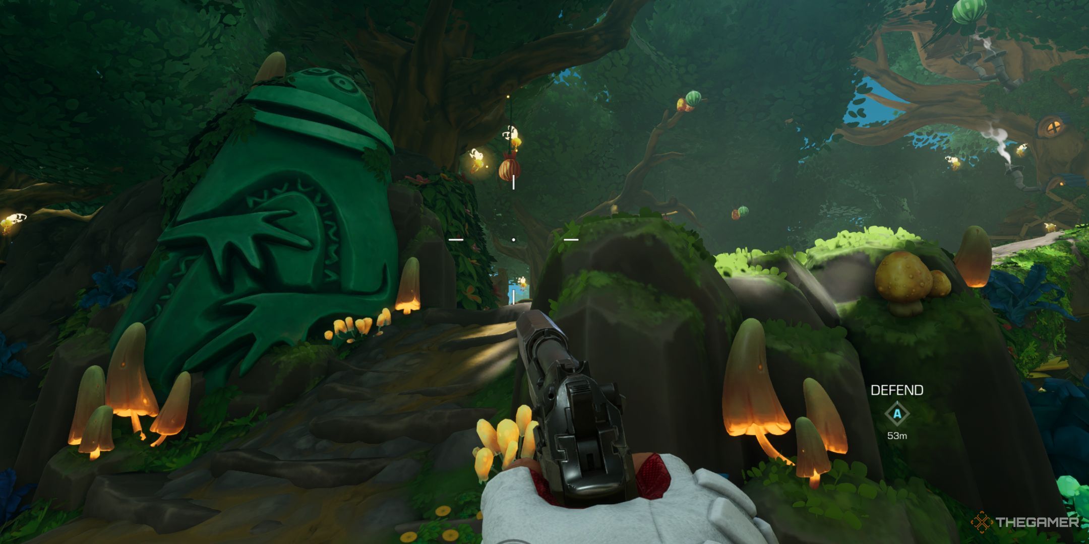 A Rayman map in XDefiant.