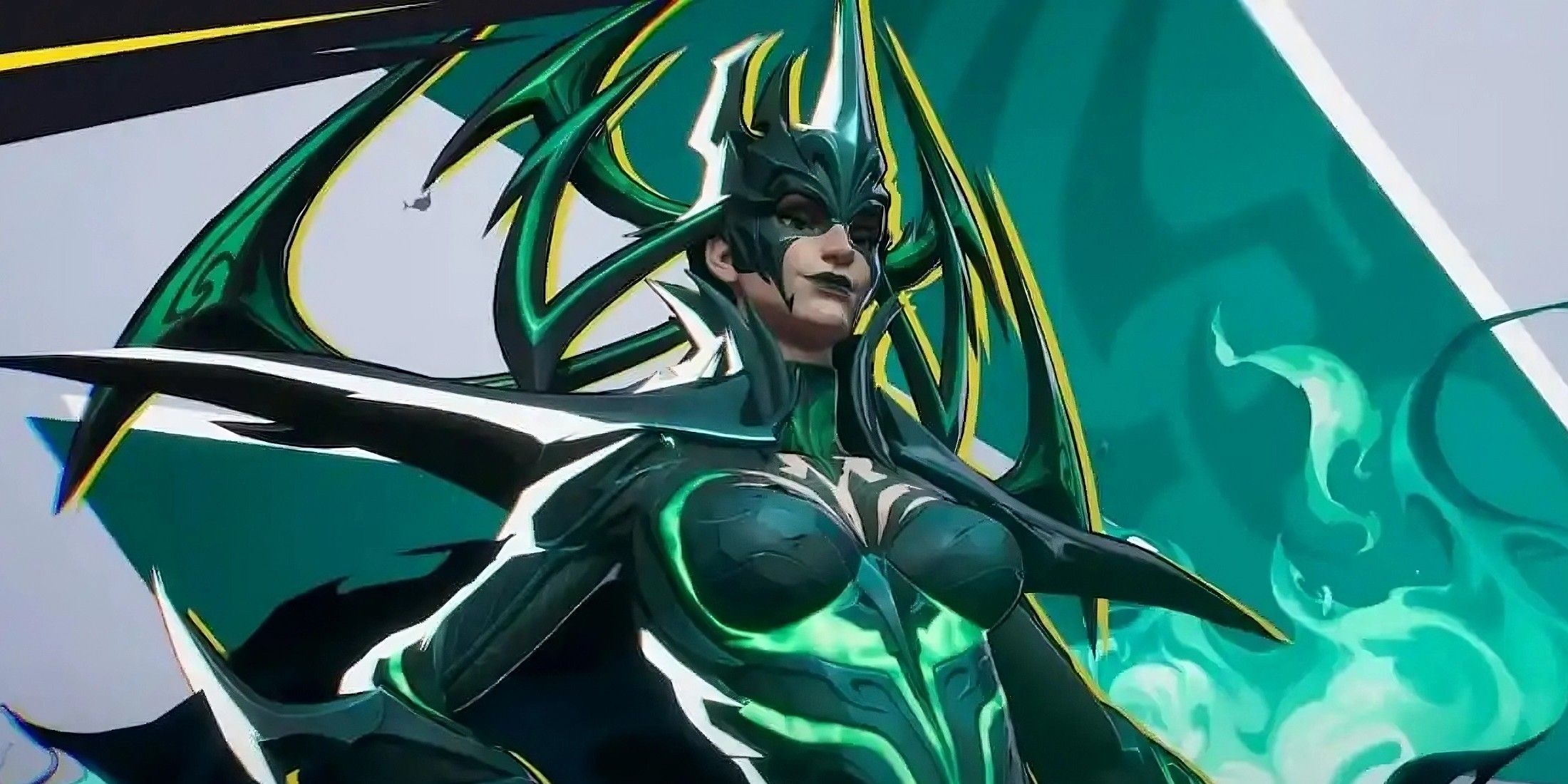 Hela in marvel rivals hero shot