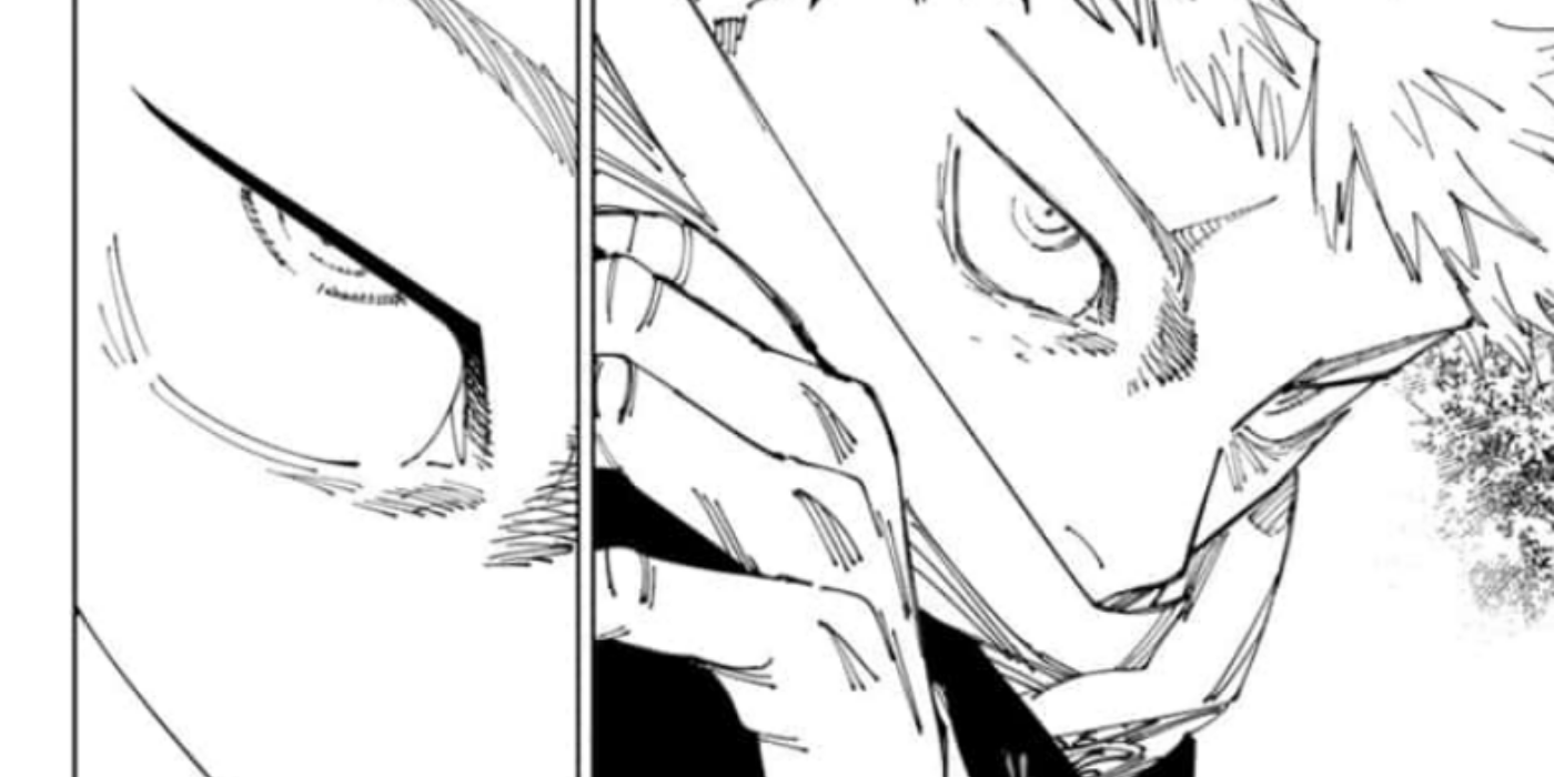 yuji threatening sukuna jujutsu kaisen jjk 268