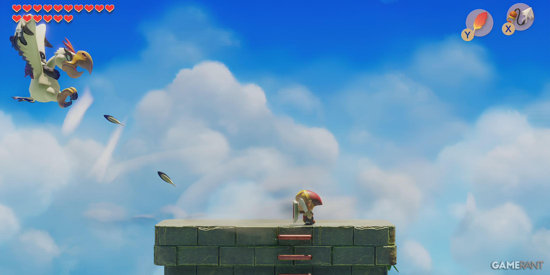 Eagle's Tower in Zelda Link's Awakening