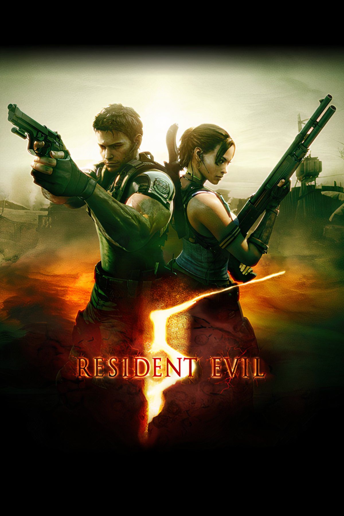 Resident Evil 5 Tag Page Cover Art