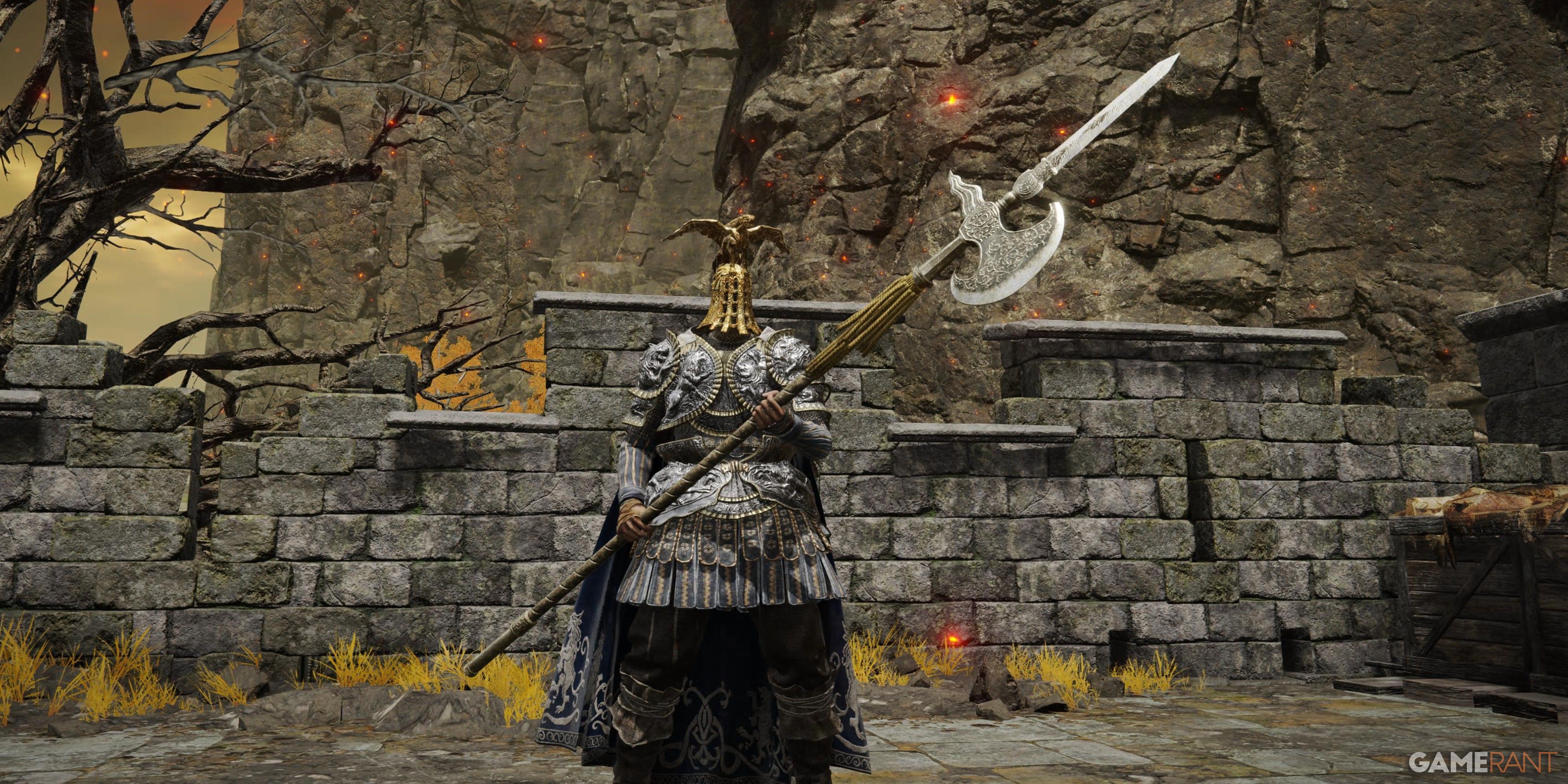 Elden Ring Banished Knight Halberd