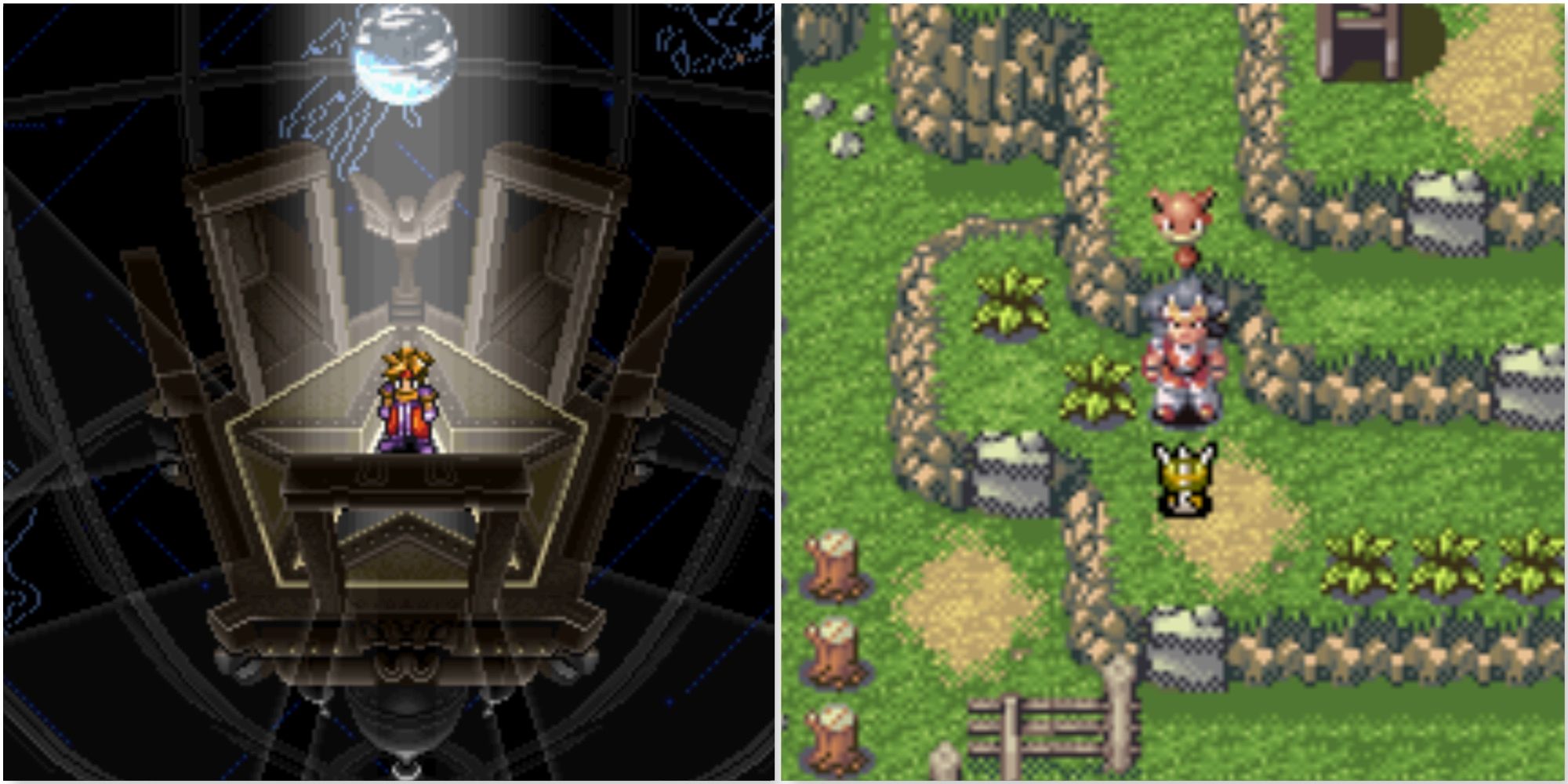 Exploring the worlds of Terranigma and Warriors of the Blue Dragon Legend The Two Heroes