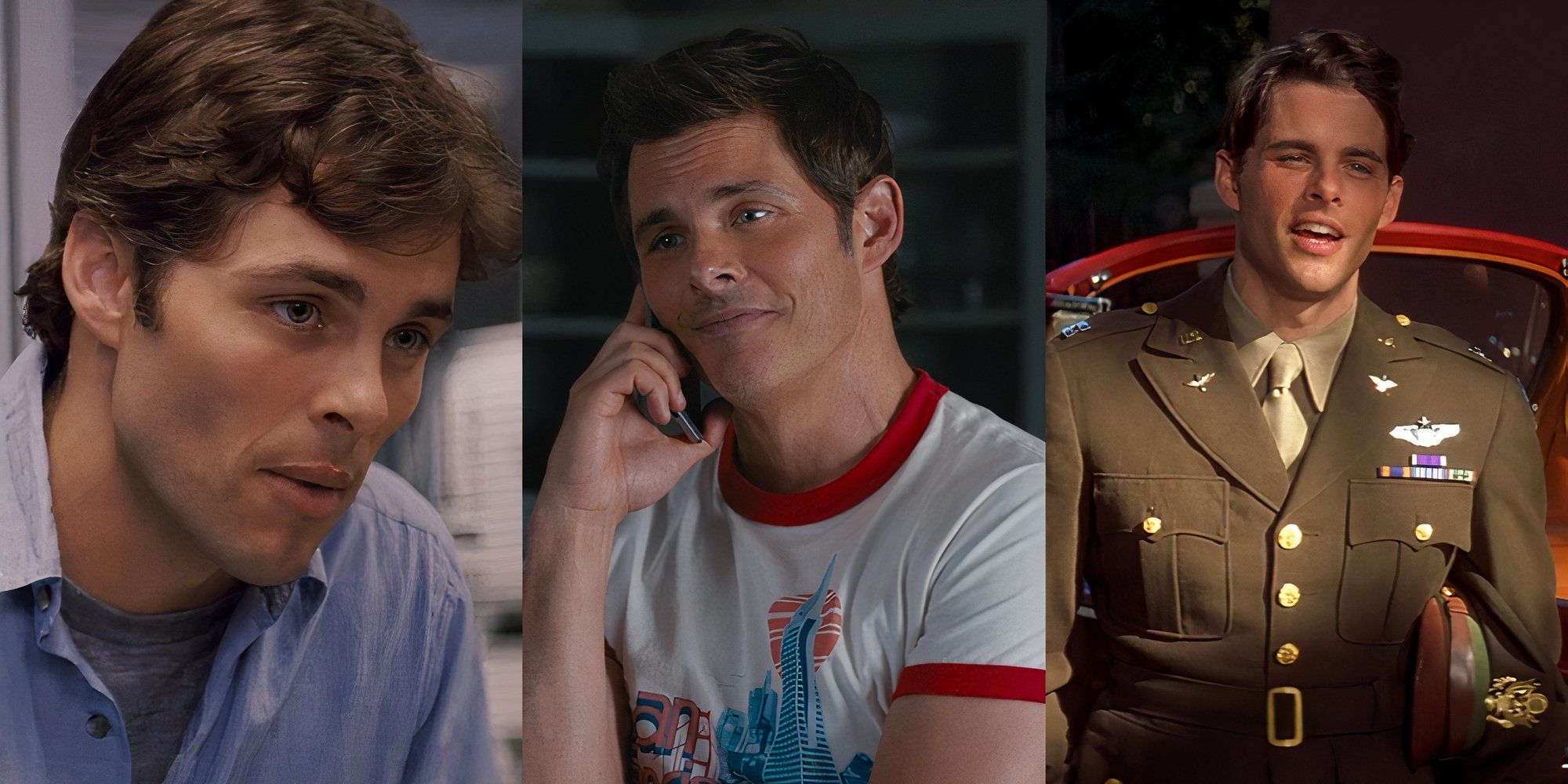 James Marsden in 27 Dresses, Sonic the Hedgehog, and The Notebook