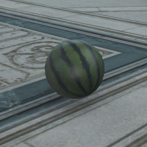 Allagan melon minion in Final Fantasy 14.