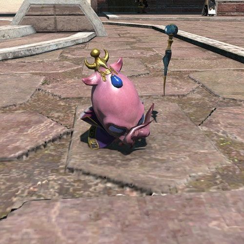 Minute Mindflayer minion in Final Fantasy 14.