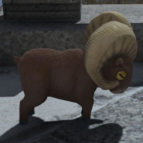 Not-so-bighorn in Final Fantasy 14.