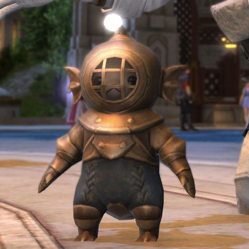 Wind up Grebuloff minion in Final Fantasy 14.