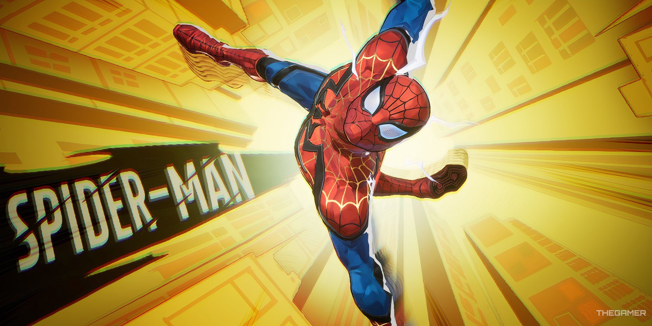 Spider-Man intro screen in Marvel Rivals.