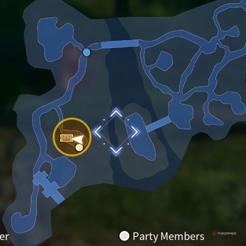 The console 1 location is displayed on the map in second chapter's quest two in Sword Art Online Fractured Daydream