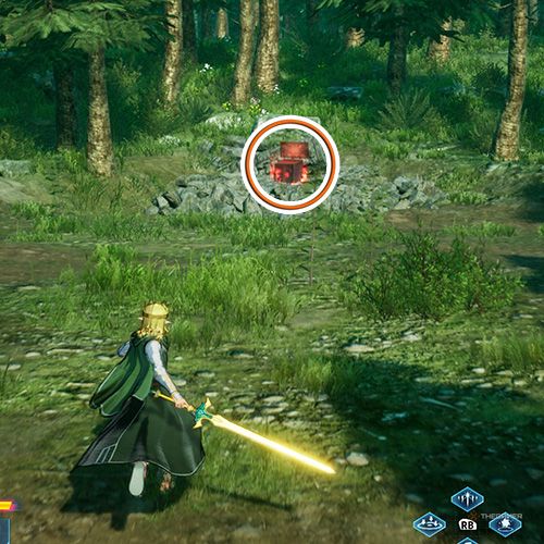 The console number one location is displayed on the map in fourth chapter's side quest five in Sword Art Online Fractured Daydream