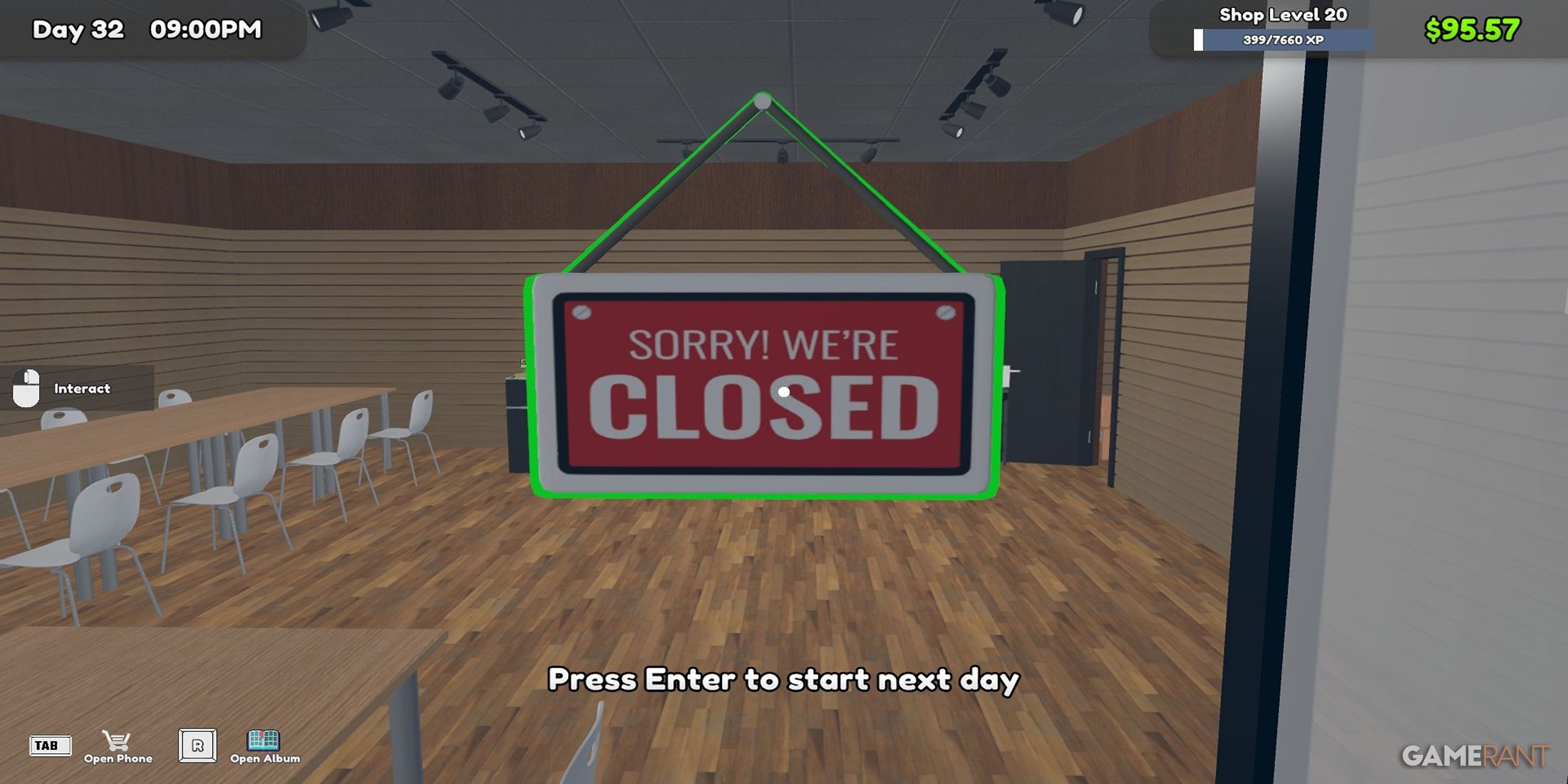 Closed Store In TCG Card Shop Simulator