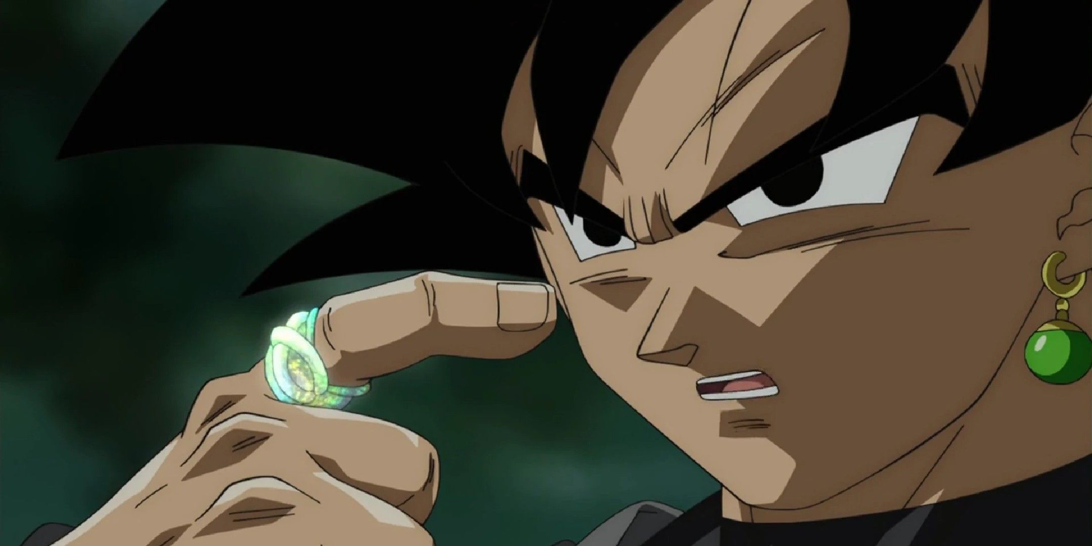 Dragon Ball image showing Goku Black.