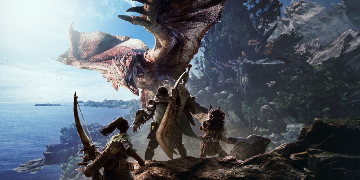 Monster Hunter World multiplayer promo image