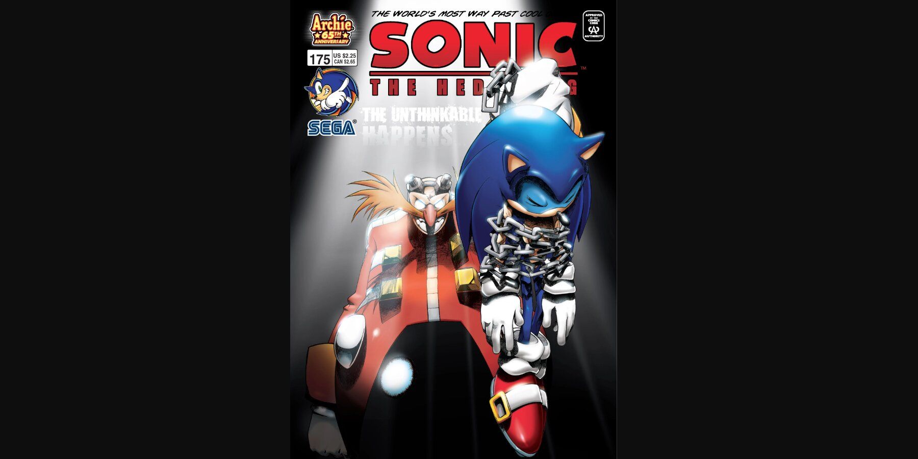 Sonic Archie Comics issue 175 cover