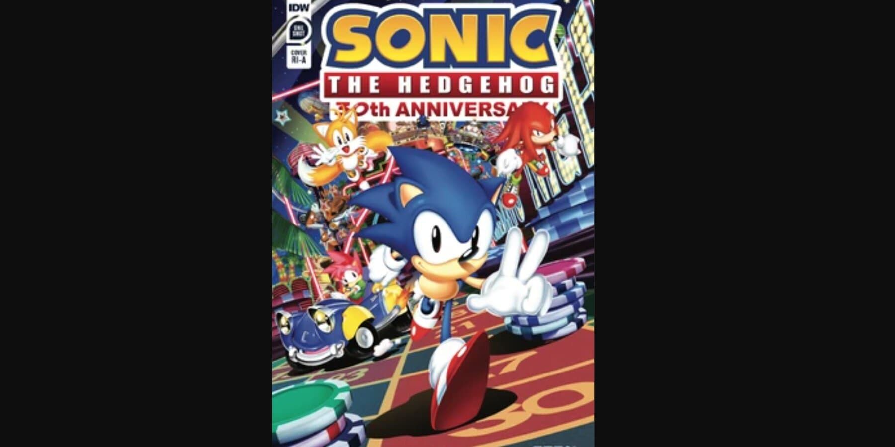 Sonic IDW 30th Anniversary Cover