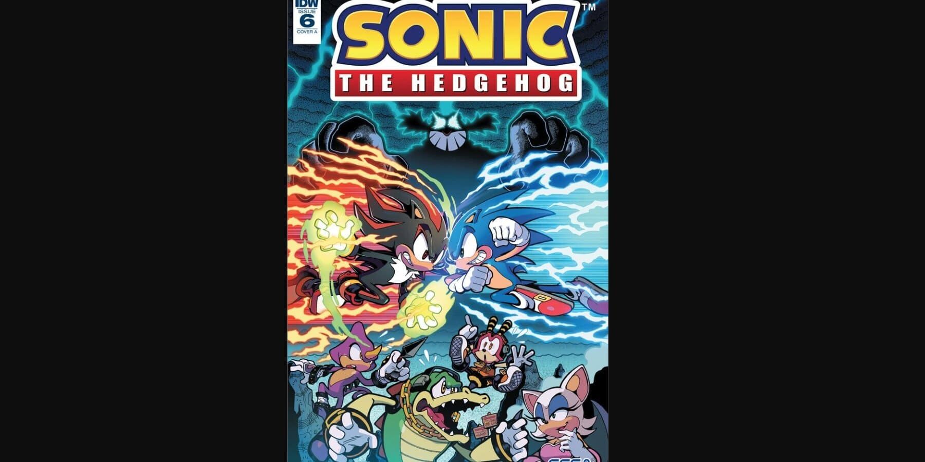 Sonic IDW issue 6 cover