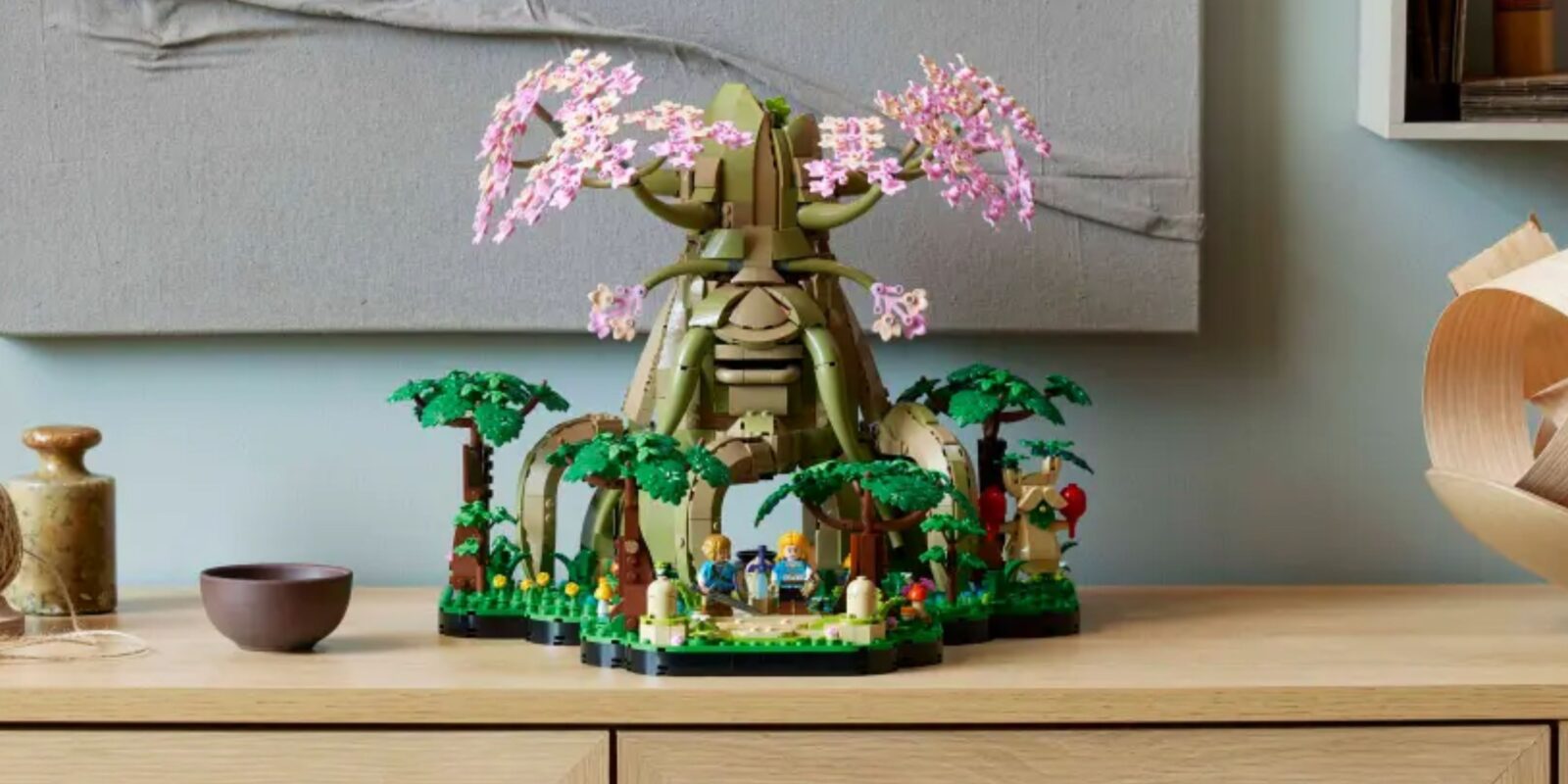 Lego's The Legend Of Zelda Great Deku Tree Set Is Now On Amazon