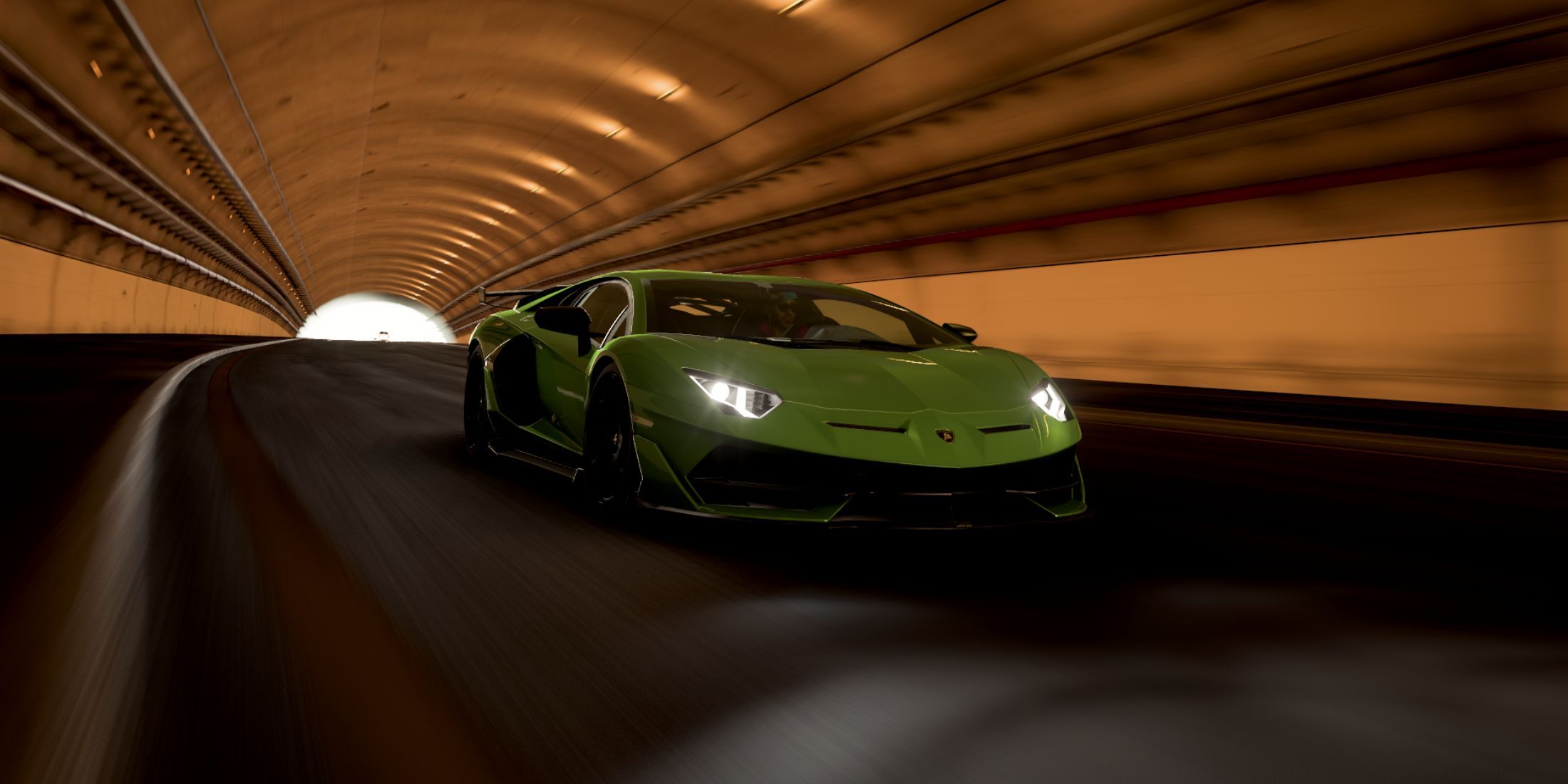 The 2018 Lamborghini Aventador SVJ in Forza Horizon 5 (2021)