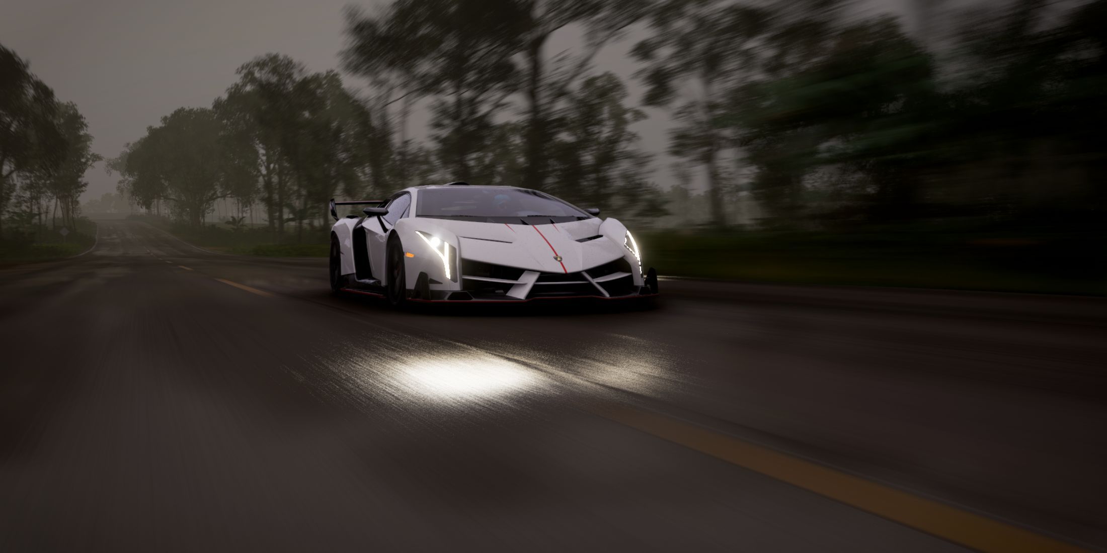 The 2013 Lamborghini Veneno in Forza Horizon 5 (2021)