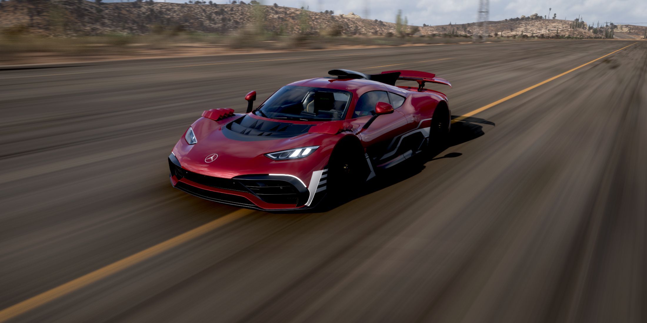 The 2021 Mercedes-AMG One in Forza Horizon 5